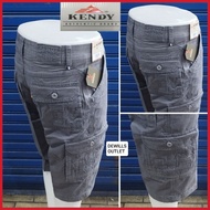 KENDY 7/8 MEN'S CARGO SHORTS 64cm (below the knee)