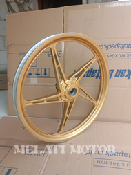 Velg Pelk Pelek Racing Depan Motor Yamaha Jupiter MX New / MX Lama Warna Gold