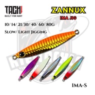 TACHI ZANNUX IMA Metal Jig 10g-80g Fishing Lure Umpan Jig lure Light Jig Fast Jig Slow Jig Fishing J