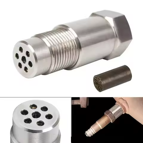 2PCS M18X1.5 O2 Sensor Spacer Adapter Car Accessories for Engine Light CEL