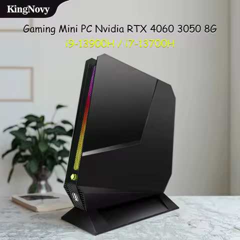 Gaming Mini PC, Intel i9 13900H, i7 13700H, RTX 4060, RTX 3050, 8GB GDDR6, Windows 11 Pro WiFi 6, Hi