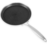 Crepe Pan Nonstick Honeycomb Dosa Pan Stainless Steel Kitchen Pancake Pan Induction Compatible Torti