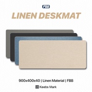 FBB Linen Deskmat Mousepad 900x400x4mm Mechanical Keyboard