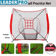 Baseball Practice Net Hitting & Pitching Softball Practice Net Portable Outdoor Baseball Training Se