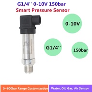 0-10V Pressure Sensor, 0.1bar/10bar/145psi gauge, 24V Supply, G1/4", pressure 0.2bar, 1 bar, 20 bar,
