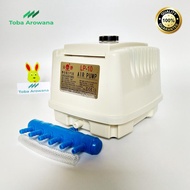 Mesin Pompa Udara Blower Aquarium 6 Cabang Yamano LP 10 Aerator Bioflok, Kolam ikan, Hidroponik