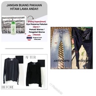 PEWARNA PAKAIAN/ Dye baju dan seluar HITAM  DAN BLUEBLACK pewarna pakaian sesuai utk semua kain . HA