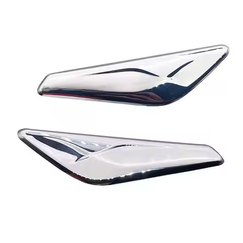 1pc for BMW X3 X4 F25 F26 Leaf Panel Decoration Plated Decorative Chrome Strip