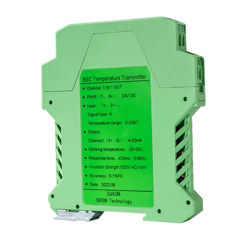 K type 0-1300℃ Temperature Transmitter 1 In 1 Out 4-20mA 0-10V 0-5V RS48S Thermocouple Temperature T