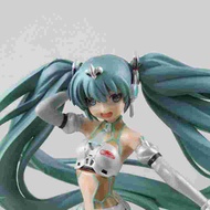 【紫色風鈴3.5】初音未來MIKU 2012賽車初音新款包裝模型擺件 港版