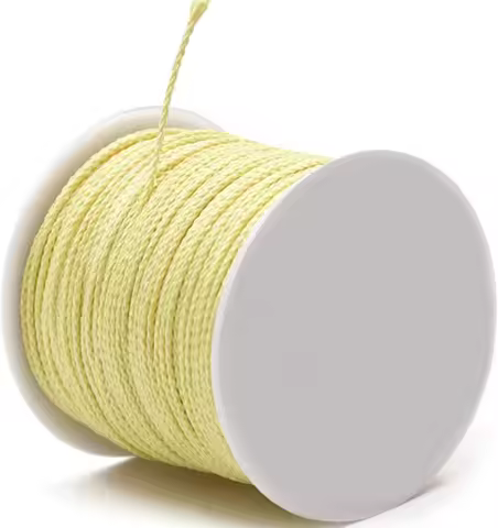 60m/roll Kevlar rope wear-resistant braided 3mm diy aramid fire-proof rope high temperature resistan