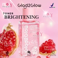 Glad2Glow Pomegranate Brightening Toner 80ml | Glad2Glow Brightening Toner