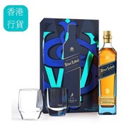 JOHNNIE WALKER - Johnnie Walker Blue Label 藍牌蘇格蘭威士忌 750ml (連水晶酒杯兩隻)