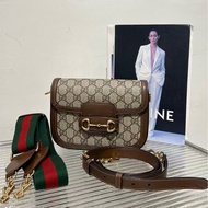 🔥新到：Gucci / 古馳Horsebit馬鞍包1955 肩斜背包，尺寸20*5*15