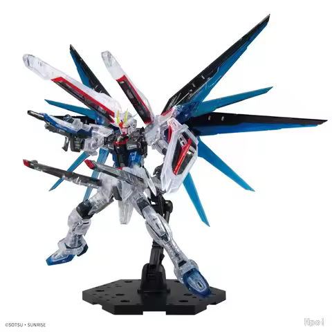 Bandai RG 1/144 Freedom Gundam Assembled Model,Ver.GCP/ Clear‑Color Ver.GCP/ APEX Crypto Ver. Mecha 