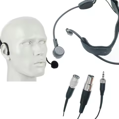 ATM75 Super Cardioid Dynamic Headworn Microphone ATM75 For Audio-Technica cW Sennheiser G3 G4 Shure