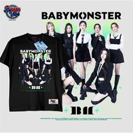 SARA KOREAN VIBE APPAREL PREMIUM BABYMONSTER GRAPHIC COTTON TSHIRT FOR MEN & WOMEN WITH FREE 5ML PER