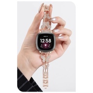 Metal Diamond Butterfly Watch Strap For Fitbit Versa 4 Strap fitbit sense 2 / Fitbit Versa 3 Strap /