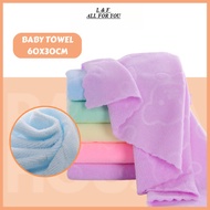60*30cm Newborn Baby Bath Towel Tuala Baby Newborn Tuala Mandi Bayi Tuala Kecil Barang Baby