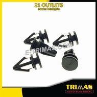 NYLON Perodua Alza Axia Bezza Myvi Bumper Front Side Skirt Fender Clip