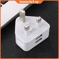 [Ready] 3-pin Power Plug Adapter With 1usb/2usb/3usb Ports Uk Wall Plug Charger For Mobile Phone Tablets Quick Charging Travel Adapter