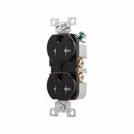 美國EATON/COOPER TRBR20BK 125V 20A 5-20R 防誤觸 防觸電 黑色商用級 插座