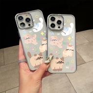 Transparent Cartoon Puppy Phone Case iPhone 17 Pro Max/17 Pro/Air/16e/15 Pro/15 Pro Max/14 Pro/14 Pr