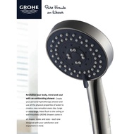 Grohe Handheld Shower Head 5-Stage Function Advanced Hair Texture