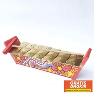 Gamelan Children's Motif Traditional Gamelan Musical Instrument/ Gamelan Kenong Java Tabuhan Jaranan