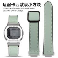 สายนาฬิกาหนังแท้ G-SHOCK คาสิโอ gw6900 DW5600 GW-B5600สายนาฬิกาหัวเข็มขัดแม่เหล็กสำหรับผู้ชาย