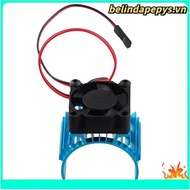 For  A959-B 144001 124019 RC Car Aluminum Alloy Motor Heatsink Cover with Cooling Fan for 540 550 36