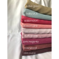 Bawal Cornskin Plain field 55 / Tudung Bawal labuh Field 55 / Bawal corn skin long