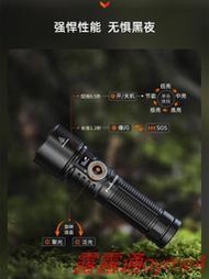 現貨Feix菲尼克斯 LD45R充電戶外遠射鋁合金聚泛光變焦充電強光手電筒