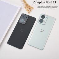 Back Glass Cover For Oneplus Nord 2T Battery Cover Rear Door Housing Case Replacement Parts & Camera