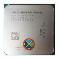 ใช้ AMD A10-Series A10-9700 A10 9700 3.5 GHz Quad-Core เครื่องประมวลผลซีพียู AD9700AGM44AB เต้ารับ AM4 Gubeng