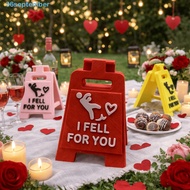 SEPTEMBER Falling In Love Signboard, Interesting Design Love Token Romantic Sign, Love Sign Mini Siz