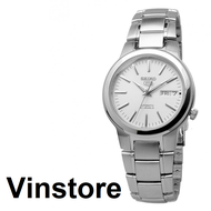 [Vinstore] Seiko 5 SNKA01 Automatic 21 Jewels Stainless Steel White Dial Men Watch SNKA01K1 SNKA01K