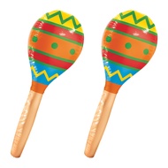 Beistle 2 Piece Inflatable Maracas for Fiesta Parties, Cinco De Mayo and Mexican Theme Decorations,