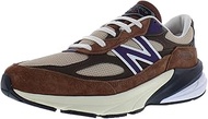 New Balance Men's Made in USA 990v6 Sneaker, Brown, 11