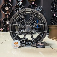 [4PCS] New Sport Rim 15inch Lenso Jager J1B 15X7JJ ET35 4H100 Hyper Black