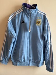 全新 現貨 正版 Adidas 阿根廷 Argentina 國家隊 reversible 雙面外套 size L