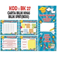 **FREE BUNTING** BANNER TEBAL HIASAN BILIK SPBT(BOSS)