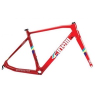 CINELLI SUPERSTAR CARBON ROAD FRAMESET - RED HOT - Goes Store87