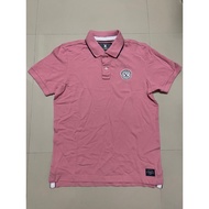 CC-OO Men's Short Sleeve Polo Collar T-Shirt Pink Size L Label 1 New