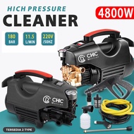 CHIC 4800w Water Jet Car High Pressure Cleaner 220V Water Jet Sprayer Machine Portable Mesin Cuci Ke