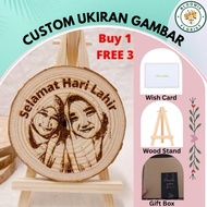 CUSTOM ukiran gambar suprise gift box hadiah birthday gift set hadiah birthday wanita hadiah birthda