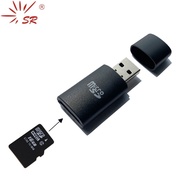 【CW】 SR Matte Puppy 4 Colors USB Card Reader 2.0 Adapter Flash Drive for Tablets Laptops Support Micro SD TF 64GB Memory Card