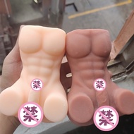 Gay Muscle Male Comrade Sex Product Silicone Vagina and Anus Anal Sex Doll Chrysanthemum Back Court Silicone Masturbatio