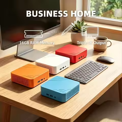 High Performance Mini Compact Slim i3-6100 Laptop High Performance Daily Notebook 16GB RAM 1TB/2TB S
