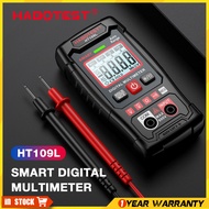 HABOTEST HT109L Digital Multimeter 4000 Counts 600V DC AC Voltage Measurement Voltmeter NCV Resistan